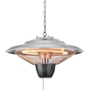 1500 Watt Halogen Pendant Outdoor Heater - Silver