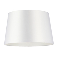 16 Inch Empire Silk Easy to Fit Shade - White