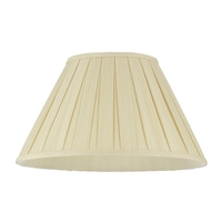 16 Inch Enya Box Pleat Easy to Fit Shade - Cream