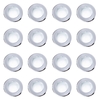 16 Pack of Diecast IP65 Rated Downlight with LED Bulbs - Chrome