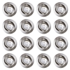 16 Pack of Diecast Tilt Downlight with LED Bulbs - Brushed Chrome