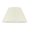 18 Inch Enya Box Pleat Easy to Fit Shade - Light Cream