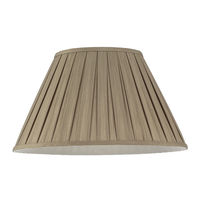 18 Inch Enya Box Pleat Easy to Fit Shade - Mink