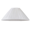 18 Inch Pleated Easy to Fit Shade - Cream