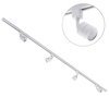 2 metre Track Light Kit with 4 Soho Heads and LED Bulbs - White