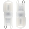 2 Pack of 2.5 Watt LED G9 Non-Dimmable Capsule Light Bulb - Cool White