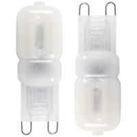 2 Pack of 2.5 Watt LED G9 Non-Dimmable Capsule Light Bulb - Cool White