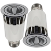 2 Pack of 5 Watt LED E27 Edison Screw Spotlight Light Bulb - White