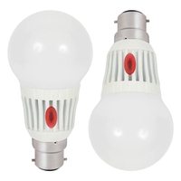 2 Pack of 7 Watt LED B22 Bayonet Cap Dusk Till Dawn Light Bulbs - Natural White