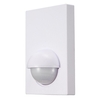 2 Pack of Brushed Effect Wall Panel PIR Sensor - White
