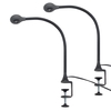 2 Pack of Kenny LED Wall or Table Lights - Grey