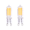 2 Pack of LED 2 Watt G9 Capsule Light Bulbs - Warm White