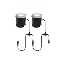 2 Pack of Sitka Outdoor 3 Watt Garden Deck Light Kit - Chrome