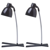 2 Pack of Timmy 1 Light Task Lamp - Black