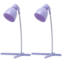 2 Pack of Timmy 1 Light Task Lamp - Purple
