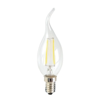 2 Watt LED E14 Small Edison Screw Filament Light Bulb - Clear