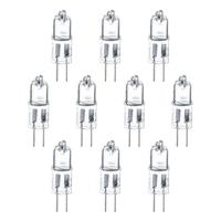 20 Watt G4 Halogen Light Bulbs - Clear - 10 Pack