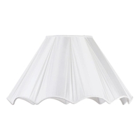 21 Inch Scallop Easy to Fit Shade - Cream