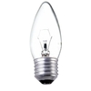 25 Watt ES E27 Edison Screw Candle Light Bulb - Clear