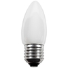 25 Watt ES E27 Edison Screw Candle Light Bulb - Opal