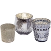 3 Light Cup Table Lamp Cluster Set - Glass