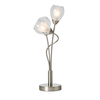 3 Light Table Lamp - Satin Nickel