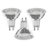 3 Pack of 4.5 Watt Dimmable LED GU10 4000K Light Bulb - Cool White