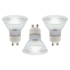 3 Pack of 5 Watt GU10 LED Dimmable Light Bulb - Natural White