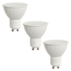 3 Pack of 5 Watt LED GU10 3000K Light Bulb - Warm White