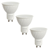 3 Pack of 5 Watt LED GU10 6500K Light Bulb - Cool White