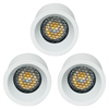 3 Pack of 5 Watt LED GU10 Anti Glare Cool White Dimmable Light Bulbs - White