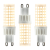 3 Pack of 6.3 Watt LED Large G9 Dimmable Light Bulbs - Cool White