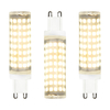 3 Pack of 8 Watt LED Large G9 Light Bulbs - Warm White