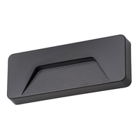 3 Watt LED Rectangular Surface Brick Wall Light - Anthracite