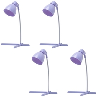 4 Pack of Timmy 1 Light Task Lamp - Purple