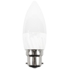 4 Watt LED B22 Bayonet Cap Candle Bulb - Cool White