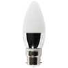 4 Watt LED B22 Bayonet Cap Candle Bulb - Opal Cool White