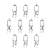 40 Watt Halogen Light Bulb G9 Capsule - Clear - 10 Pack
