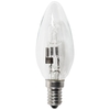 42 Watt E14 Eco Candle Small Edison Screw Halogen Light Bulb - Clear