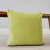 45cm Square Microfleece Cushion - Green