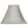 5 Inch Candle Bulb Empire Shade - Soft Grey