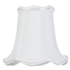 5 Inch Candle Bulb Scalloped Shade - Ivory