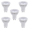 5 Pack of 4 Watt LED GU10 Light Bulb - White