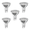 5 Pack of 4.5 Watt Dimmable LED GU10 4000K Light Bulb - Cool White