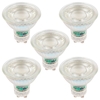 5 Pack of 6 Watt LED 4000K GU10 Light Bulb - Natural White