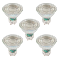 5 Pack of 6 Watt LED 6500K GU10 Light Bulb - Daylight White