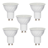 5 Pack of 6.5 Watt Dimmable LED GU10 4000K Light Bulb - Cool White