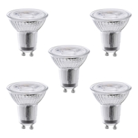 5 Pack of Stanley 7 Watt LED GU10 Light Bulb - Cool White