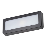 5 Watt LED Opal Surface Brick Wall Light - Anthracite
