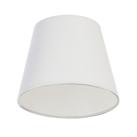 6 Inch Empire Silk Easy to Fit Shade - White